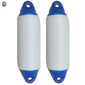 Majoni Fender x 2 White/Blue Size 3, plus free rope