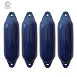 Majoni Fenders x 4 Navy, plus free rope