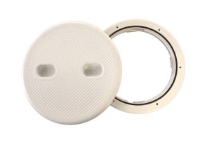 Nuova Rade Inspection Hatch Round - White 210mm