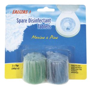 Toilet Disinfectant Tablets for DSRU Release Unit x 2