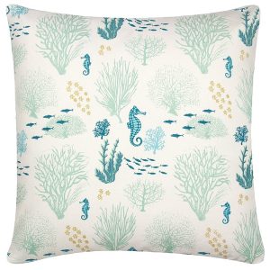 Nauticalia Coral Cushion and Inner 40cm