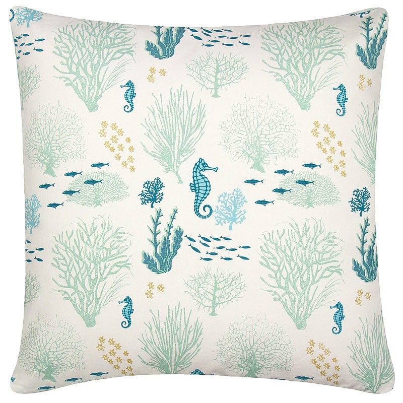 Nauticalia Coral Cushion and Inner 40cm