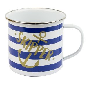 Nauticalia Skipper Tin Mug 530ml
