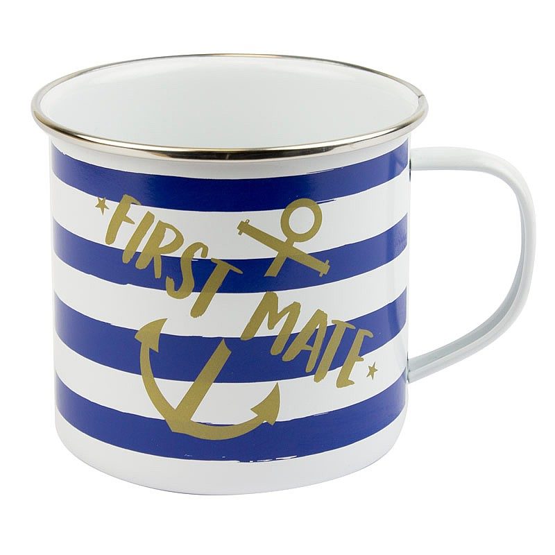 Nauticali First Mate Tin Mug 530ml