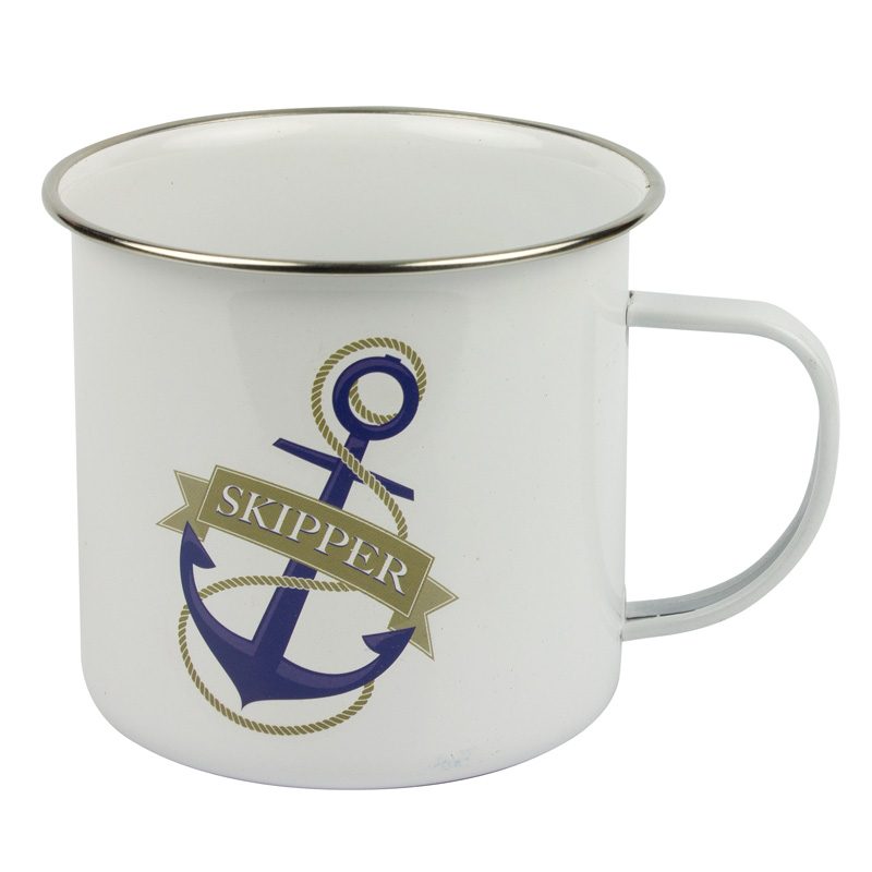Nauticalia Skipper Tin Mug