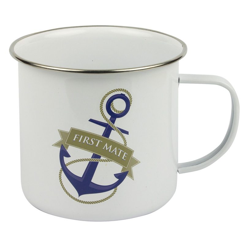 Nauticalia First Mate Explorer Tin Mug