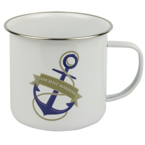 Nauticalia Ancient Mariner Explorer Tin Mug