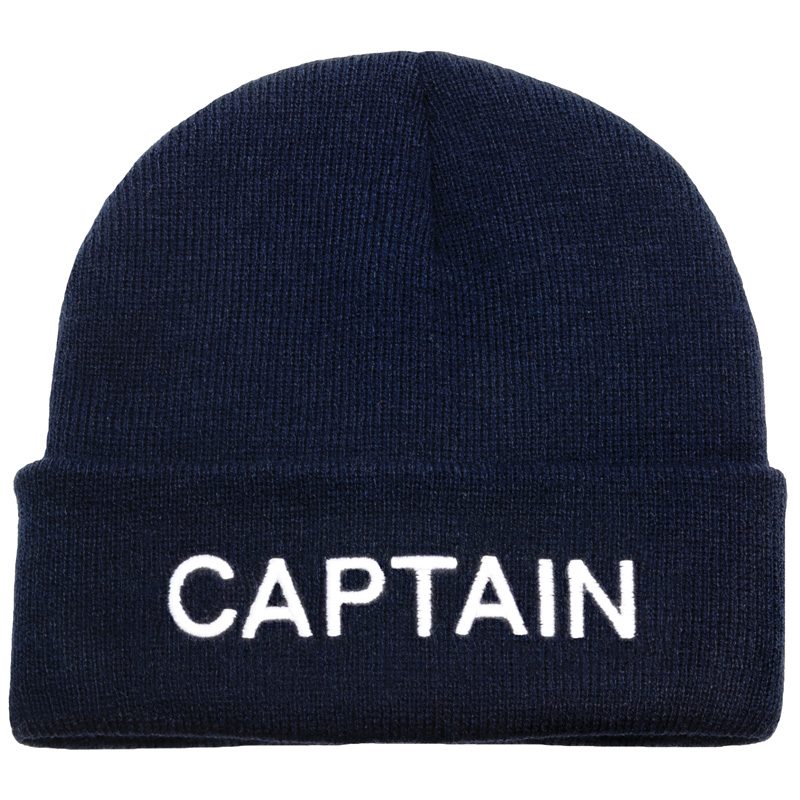 Captains Beanie Hat Knitted