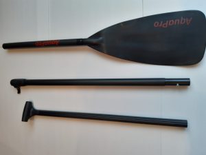 AquaPro 3 Piece Paddle Set Black/Red
