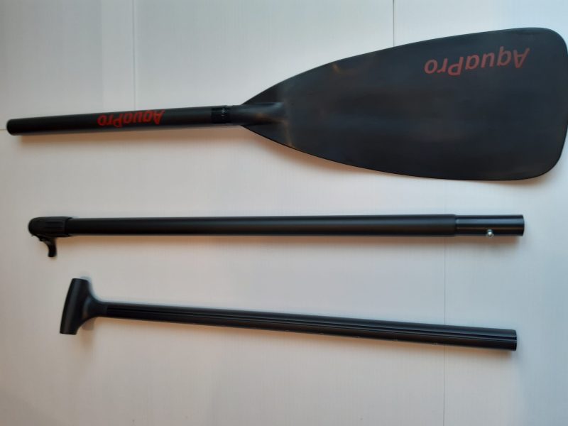 AquaPro 3 Piece Paddle Set Black/Red