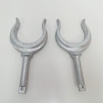 Waveline Galvanised Rowlocks 48mm