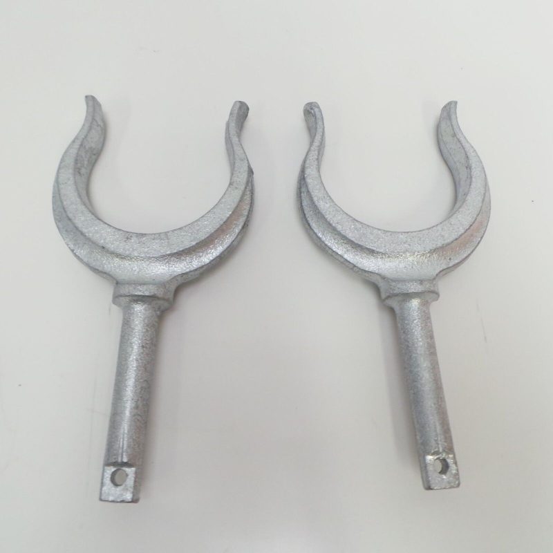 Waveline Galvanised Rowlocks 48mm