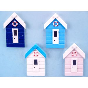 Beach Hut Fridge Magnets  