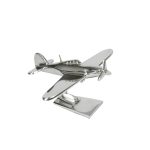 Alu RAF Hawker Hurricane Home/Office Ornament 20cm