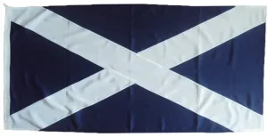 Scotland St Andrews Saltire Sewn Flag 30 x 45cm