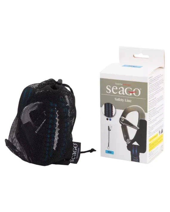 1HECH2 Seago Single Elasticated Life Line Hook with Cow Hitch